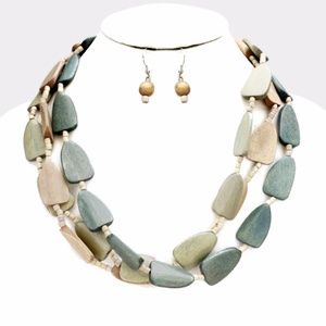 Statement Necklace + Earring Set